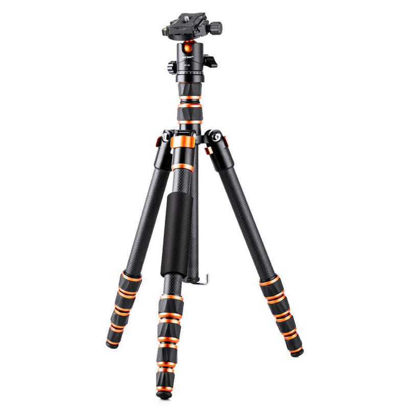 K&F Concept BA225 Carbon Fiber Tripod with Ball Head