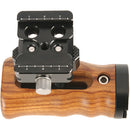 Niceyrig DSLR Wooden Side Handle with Arca-Type Quick Release Clamp