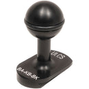 Ultralight BA-KB Ball Mount Adapter for Kondor Blue Quick Release Base (Black)