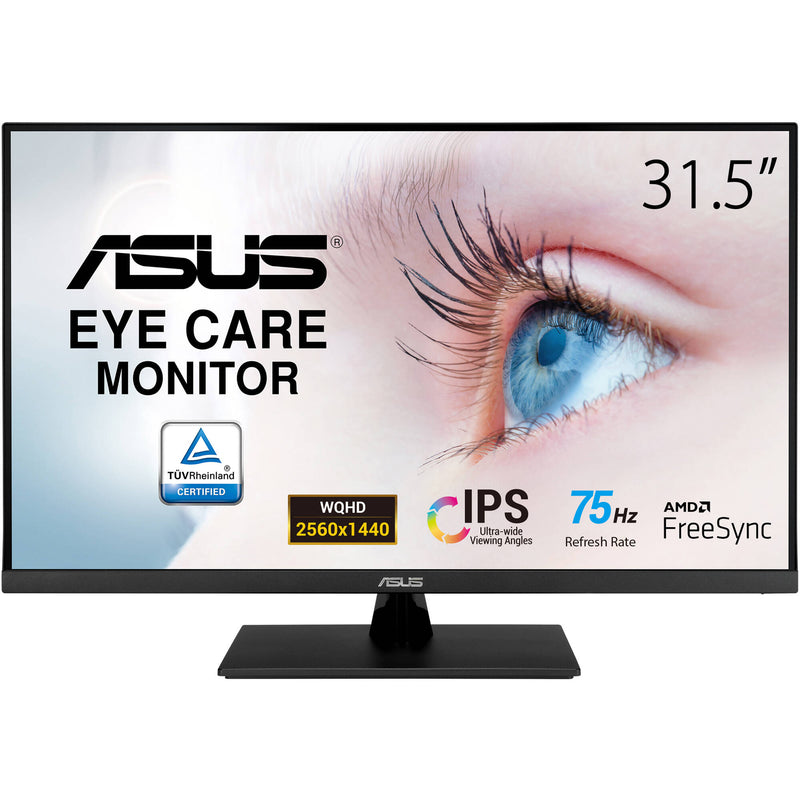 ASUS VP32AQ Eye Care 31.5" 16:9 Adaptive-Sync/FreeSync QHD HDR IPS Monitor