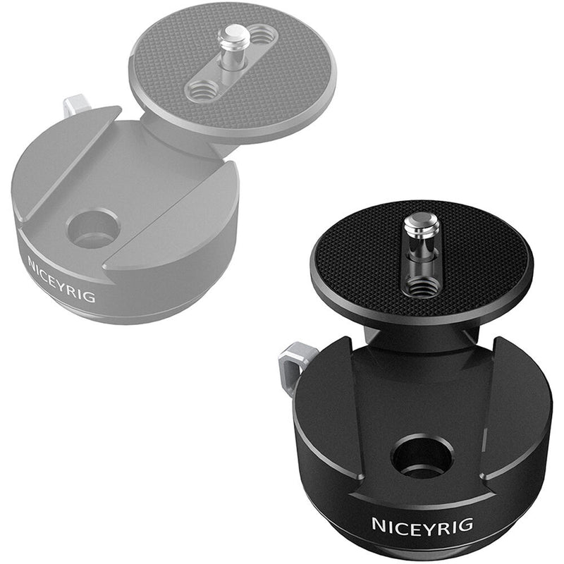 Niceyrig S-Lock Quick Release Mounting Device with Arca-Type Bottom Plate