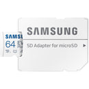 Samsung 64GB EVO Plus UHS-I microSDXC Memory Card with SD Adapter