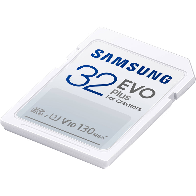 Samsung 32GB EVO Plus UHS-I SDHC Memory Card