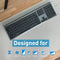 Macally Wireless Bluetooth Keyboard (Space Gray)