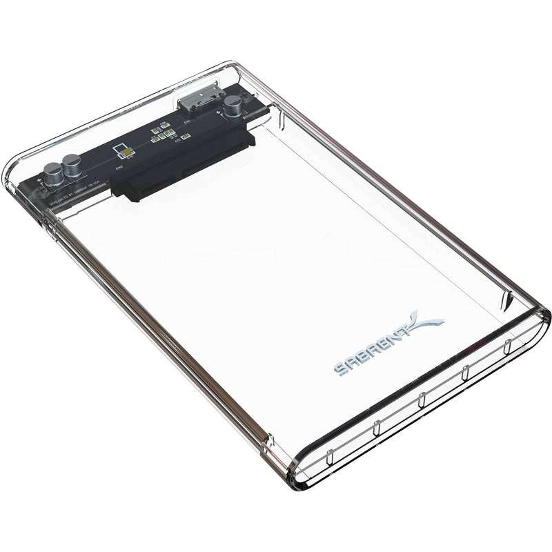 Sabrent 2.5" SATA Tool-Free Clear Enclosure