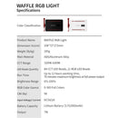 YC Onion WAFFLE Pro RGB LED Light (Black)