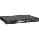 AVPro Edge AC-MXNET-SW24 24-Port Gigabit PoE+ Compliant Network Switch with 10G SFP+