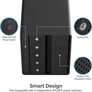 Sabrent USB 3.2 Gen 2 5-Bay 3.5" SATA Hard Drive Tray-Less Docking Station