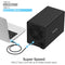 Sabrent USB 3.2 Gen 2 5-Bay 3.5" SATA Hard Drive Tray-Less Docking Station