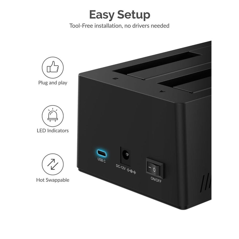 Sabrent Dual Bay SATA Docking Station