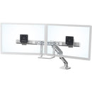 Ergotron HX Dual Monitor Desk Arm (Polished Aluminum)