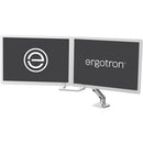 Ergotron HX Dual Monitor Desk Arm (Polished Aluminum)
