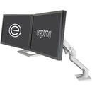 Ergotron HX Dual Monitor Desk Arm (White)