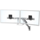 Ergotron HX Wall Dual Monitor Arm for Displays up to 32" (Polished Aluminum)