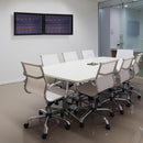 Ergotron HX Wall Dual Monitor Arm for Displays up to 32" (White)