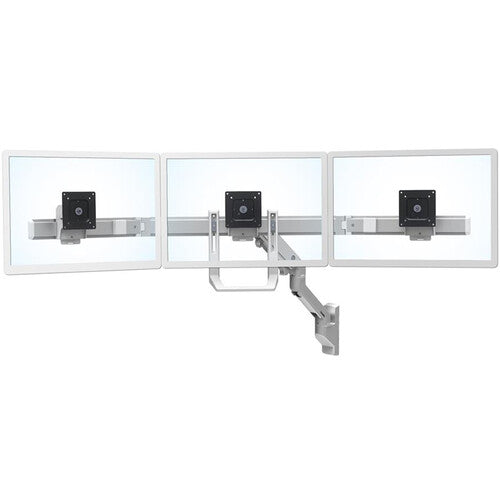 Ergotron HX Triple Monitor Bow Kit (Polished Aluminum)