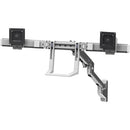 Ergotron HX Wall Dual Monitor Arm for Displays up to 32" (Polished Aluminum)