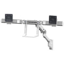 Ergotron HX Wall Dual Monitor Arm for Displays up to 32" (White)