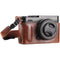 MegaGear Ever Ready Genuine Leather Camera Half Case for FUJIFILM X-E4 (Brown)