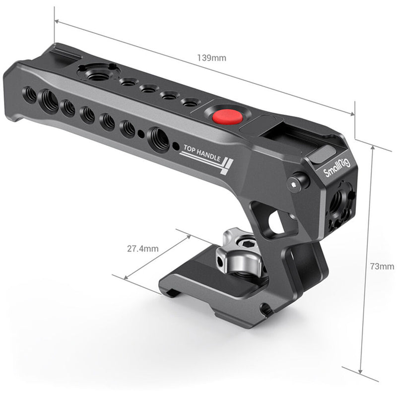 SmallRig NATO Top Handle with Record Start/Stop Remote Trigger