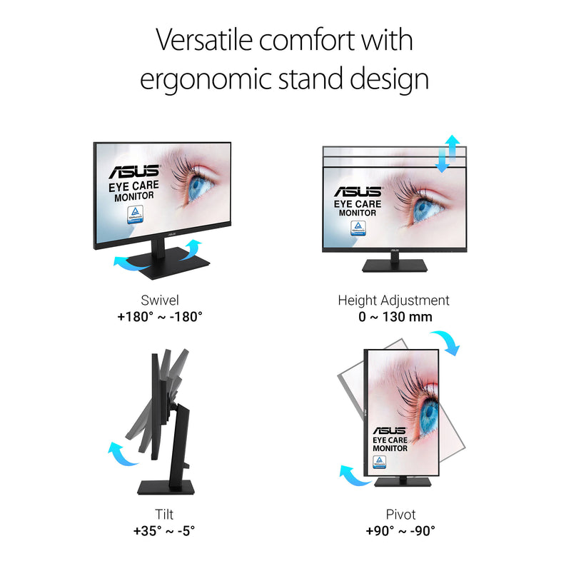 ASUS VA24DQSB 23.8" 16:9 FreeSync Eye Care IPS Monitor