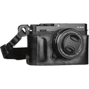 MegaGear Ever Ready Genuine Leather Camera Half Case for FUJIFILM X-E4 (Black)