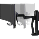 Ergotron TRACE Dual Monitor Desktop Mount for Displays up to 27" (Matte Black)