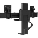 Ergotron TRACE Dual Monitor Desktop Mount for Displays up to 27" (Matte Black)