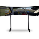 Next Level Racing Elite Freestanding Triple Monitor Add-On for Single Monitor Stand (Carbon Gray)