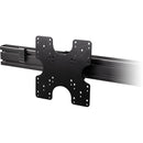 Next Level Racing Elite Freestanding Triple Monitor Add-On for Single Monitor Stand (Carbon Gray)