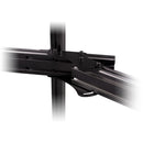 Next Level Racing Elite Freestanding Triple Monitor Add-On for Single Monitor Stand (Carbon Gray)