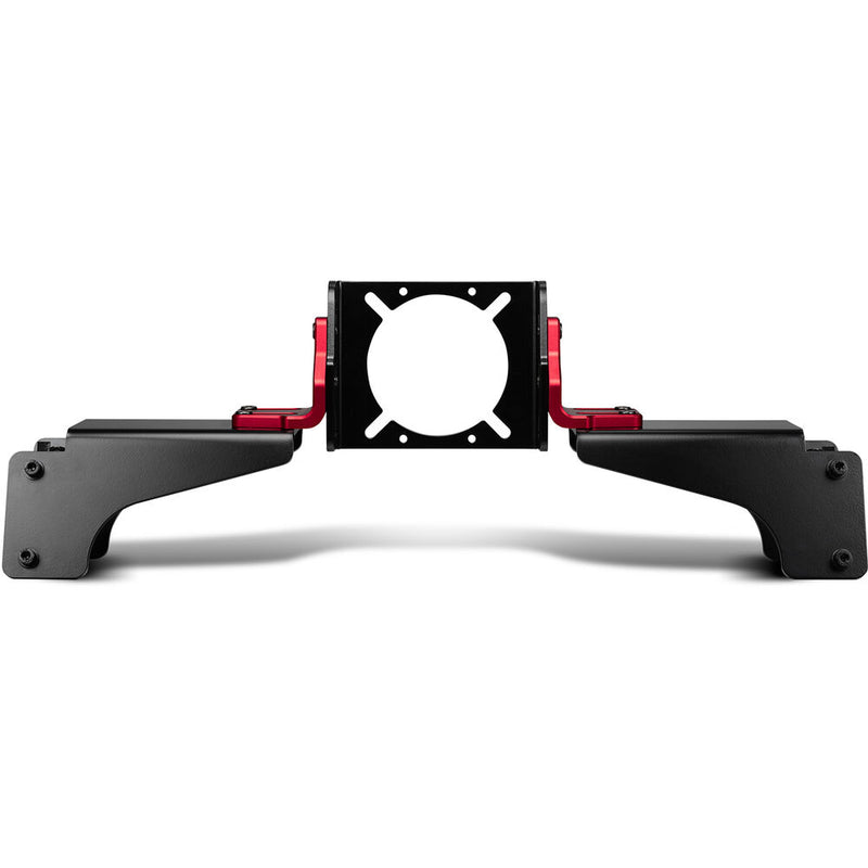 Next Level Racing Elite DD Side and Front Mount Adapter (Carbon Gray & Red)