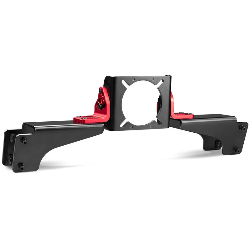 Next Level Racing Elite DD Side and Front Mount Adapter (Carbon Gray & Red)