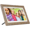 Aluratek 13.3" Wi-Fi Digital Photo Frame with Touchscreen & 16GB Memory (Distressed Wood)