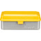 Kodak Steel 120/135mm Film Case (Yellow Lid/Silver Body)