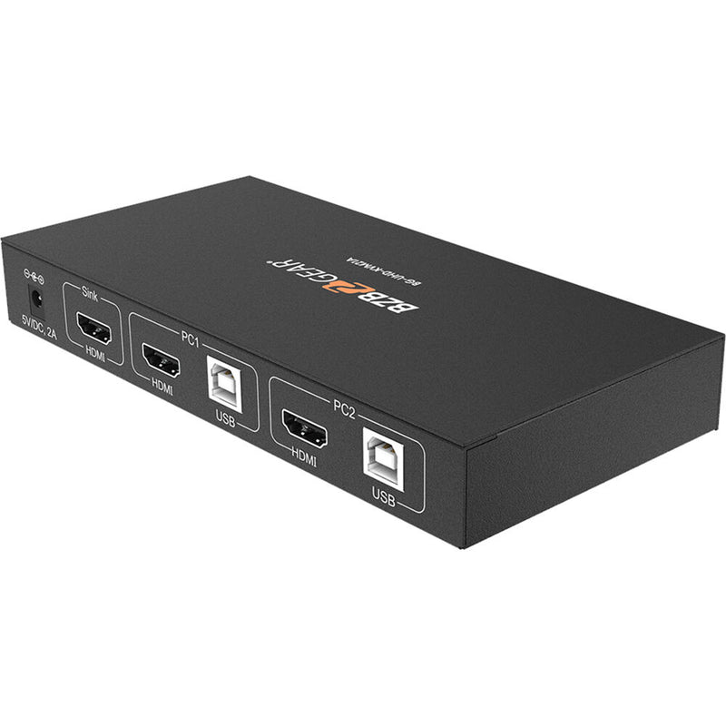 BZBGear 2-Port HDMI KVM Switch