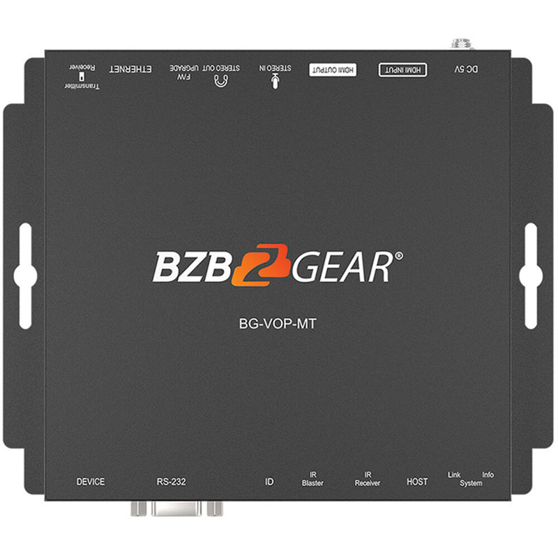 BZBGear 4K UHD HDMI 2.0 over IP Multicast Transceiver with Video Wall & PoE Support