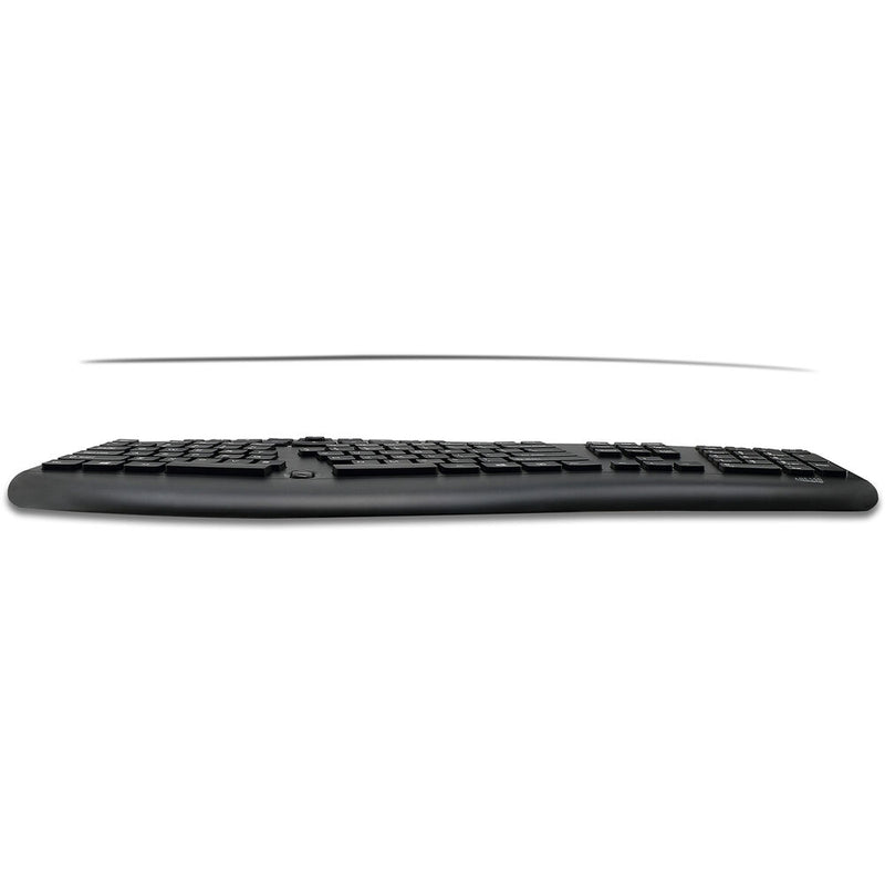 Adesso Trueform Wireless Ergo Keyboard and Optical Mouse (Black)