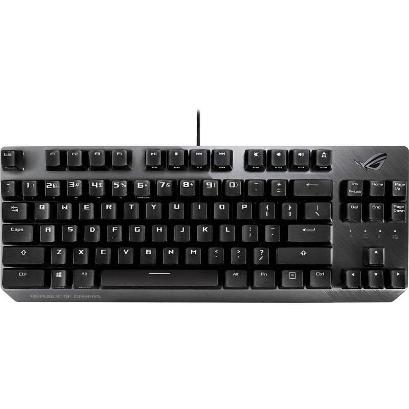 ASUS ROG Strix Scope NX TKL 80% Gaming Keyboard (Black & Gray, Brown Switches)