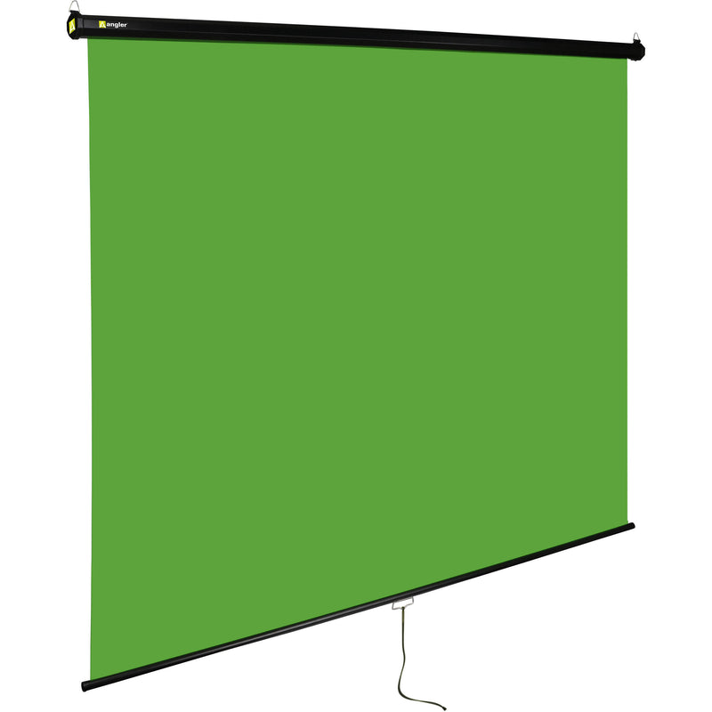 Angler Chroma Green Retractable Background (6.9 x 9.9')