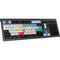 Logickeyboard ASTRA 2 Avid Media Composer Keyboard for macOS (Silver)