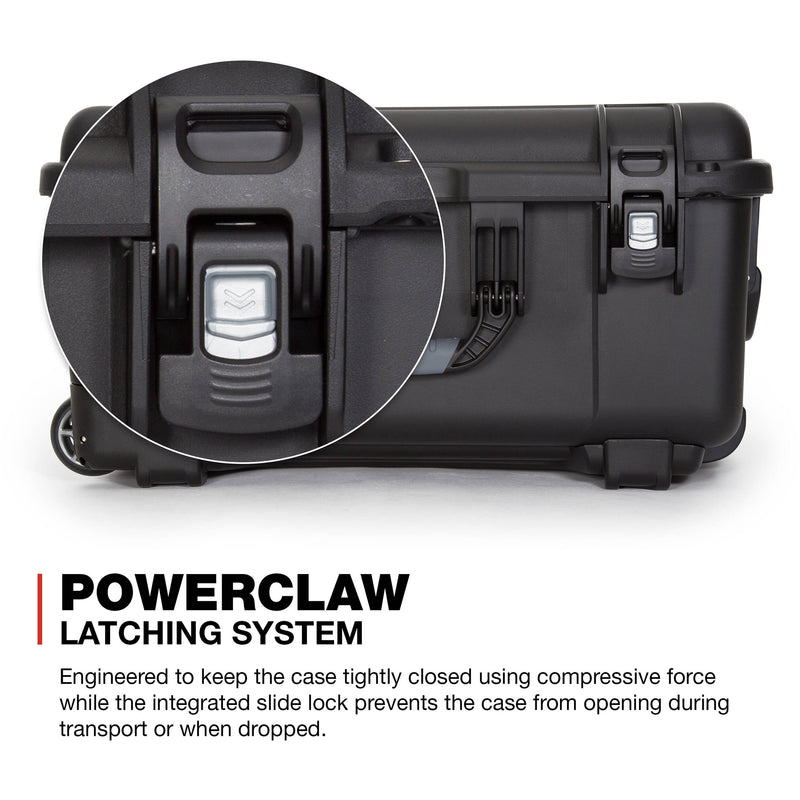 Nanuk 950 Protective Rolling Case with Foam Dividers (Black)