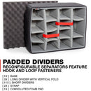 Nanuk 950 Protective Rolling Case with Foam Dividers (Black)
