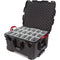 Nanuk 960 Hard Rolling Case with Divider Insert (Black)