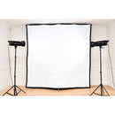 Glide Gear SXB 100 T-Bar C-Stand Sound and Light Bounce Block Diffuser (8 x 8')