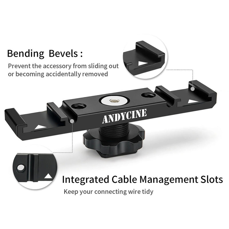 ANDYCINE Dual Shoe Mount Bracket