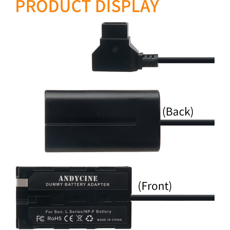 ANDYCINE Sony F970 to D-Tap Dummy Battery