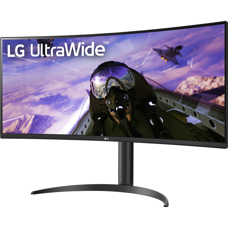 LG 34BP65C-B 34" 21:9 160 Hz FreeSync Curved VA Monitor