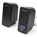 GOgroove SonaVERSE UB2 Computer Speakers (Black)