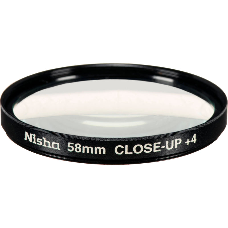 Nisha 58mm Close-Up Lens Set (+1 / +2 / +4)